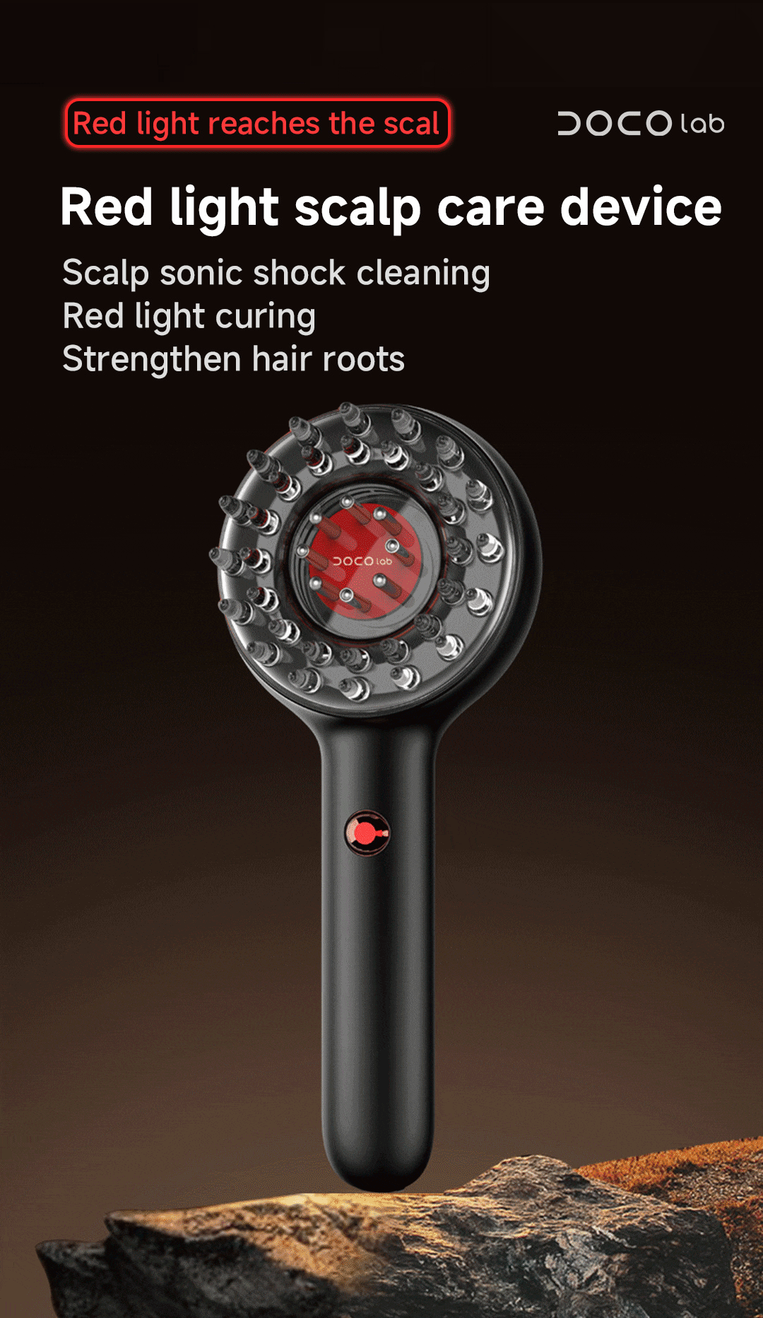 Red Light Scalp Massager